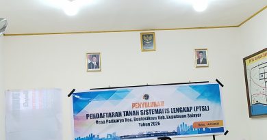 Penyuluhan Pendaftaran Tanah Sistematis Lengkap (PTSL) tahun 2025 di desa Kalepadang dan Patikarya 