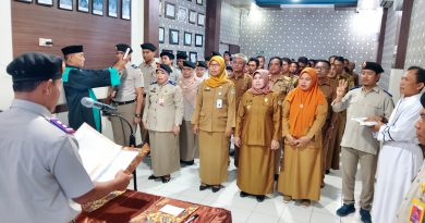 Kantor Pertanahan Kabupaten Kepulauan Selayar melaksanakan kegiatan Pengambilan Sumpah Panitia Ajudikasi dan Satgas PTSL Tahun Anggaran 2026